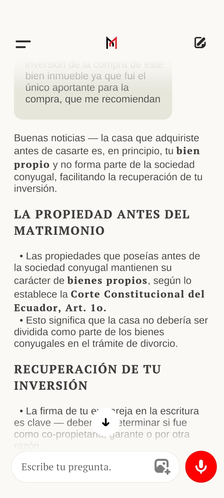 Consulta legal